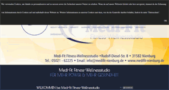 Desktop Screenshot of medifit-nienburg.de